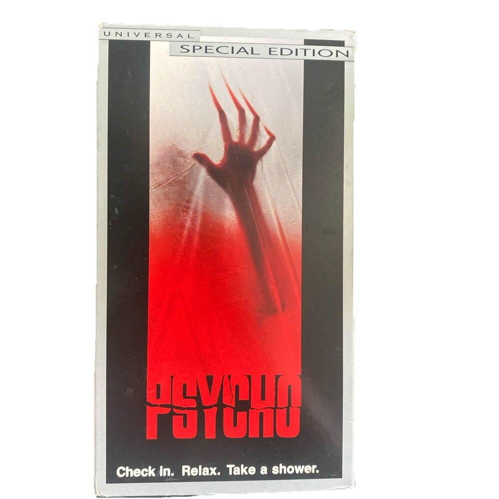 Psycho Special Edition 1998 VHS